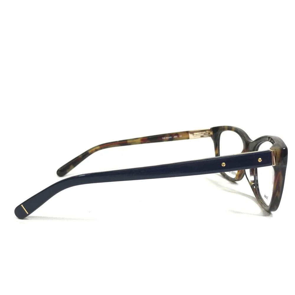 Bobbi Brown Eyeglasses Frames THE INDIA/N JBW Blue Tortoise Cat Eye 52-17-135